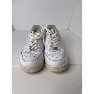 Nike Air Force 1 Low Triple White Shoes Womens Sz 9.5